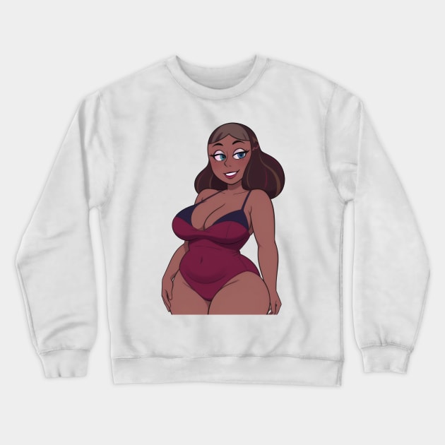 Priyanka Maheswaran Crewneck Sweatshirt by mindworldz